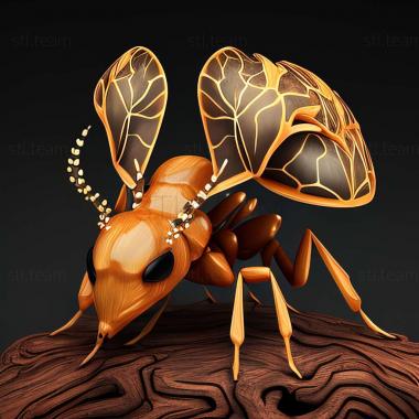 3D модель Pheidole гольчастий (STL)